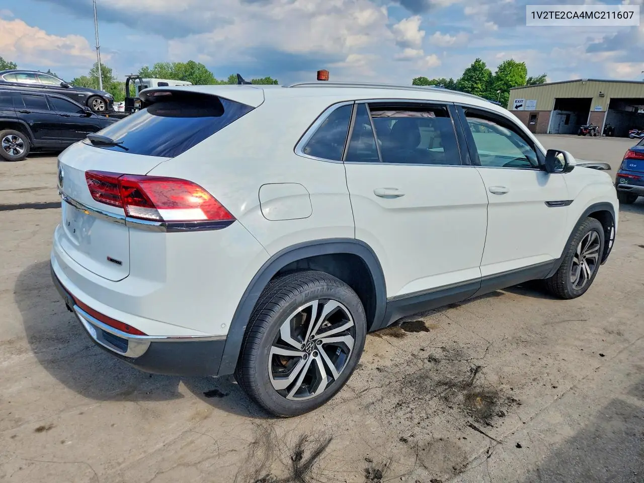 2021 Volkswagen Atlas Cross Sport Sel Premium VIN: 1V2TE2CA4MC211607 Lot: 60438316