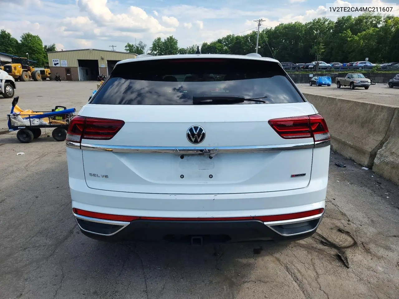 2021 Volkswagen Atlas Cross Sport Sel Premium VIN: 1V2TE2CA4MC211607 Lot: 60438316