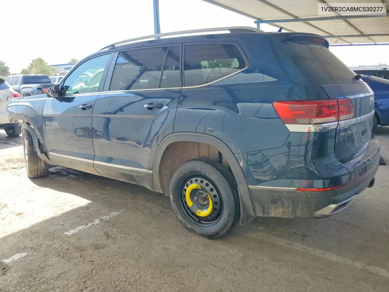2021 Volkswagen Atlas Sel VIN: 1V2ER2CA8MC530277 Lot: 60444626