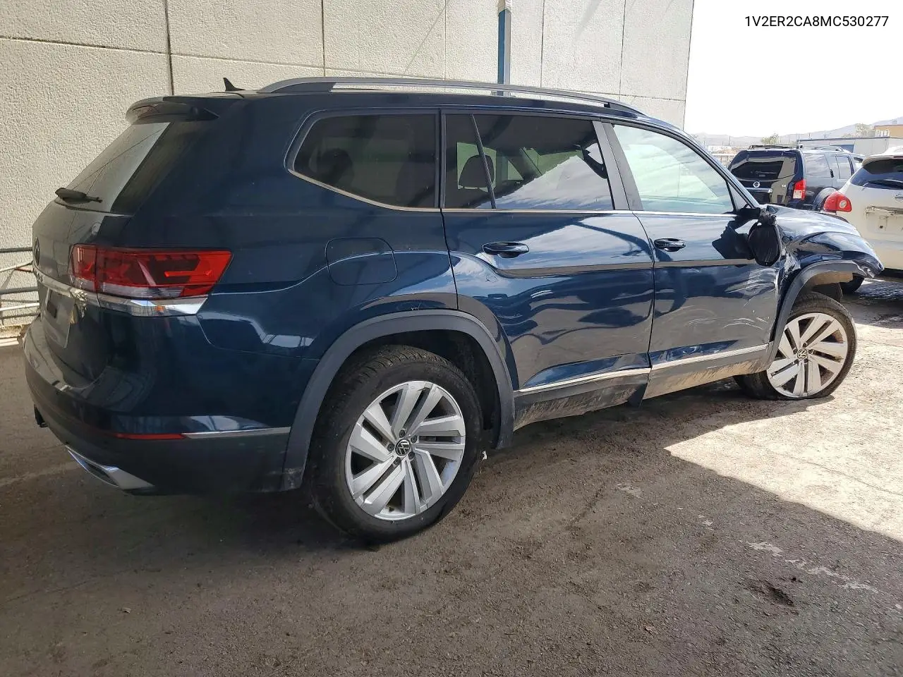 2021 Volkswagen Atlas Sel VIN: 1V2ER2CA8MC530277 Lot: 60444626