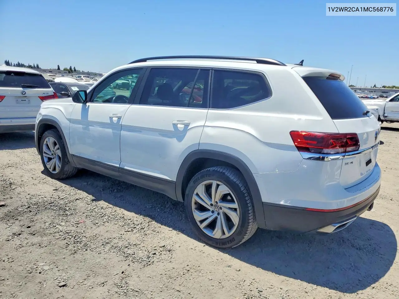 2021 Volkswagen Atlas Se VIN: 1V2WR2CA1MC568776 Lot: 60468246