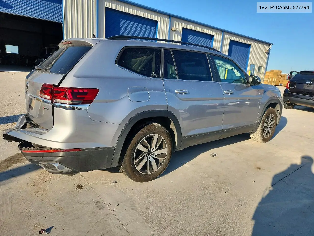 2021 Volkswagen Atlas Se VIN: 1V2LP2CA6MC527794 Lot: 60589816