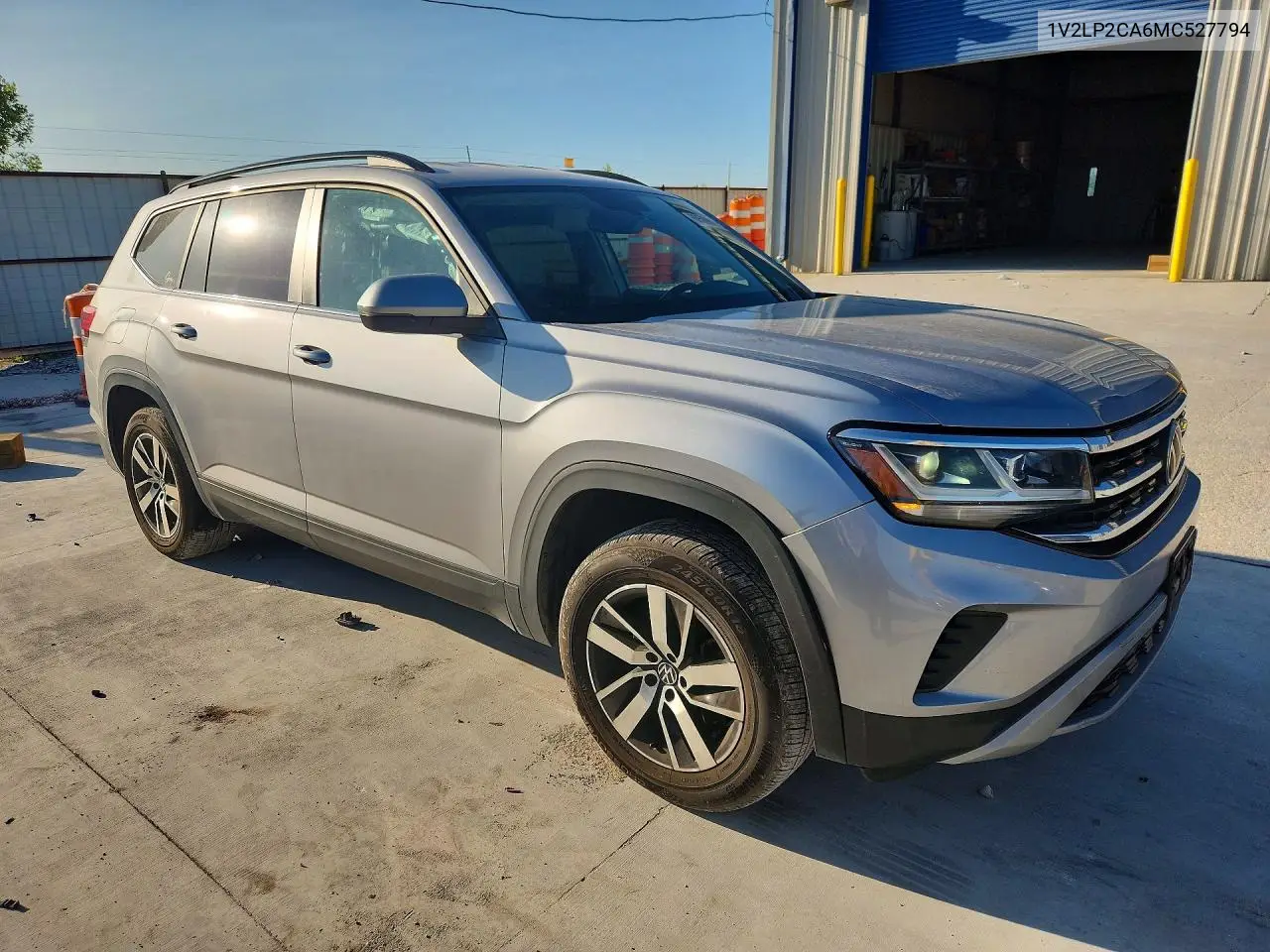 2021 Volkswagen Atlas Se VIN: 1V2LP2CA6MC527794 Lot: 60589816