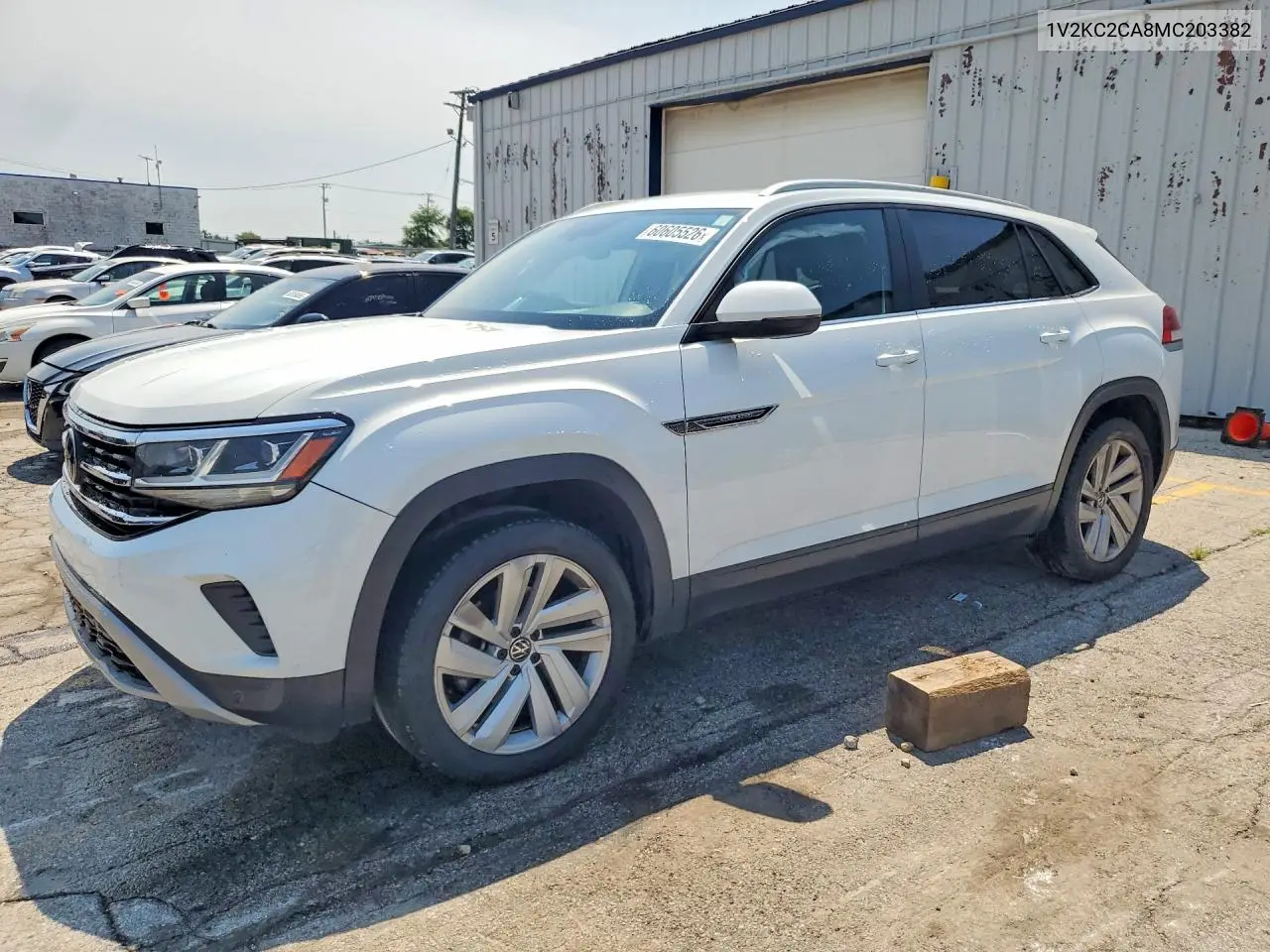 2021 Volkswagen Atlas Cross Sport Se VIN: 1V2KC2CA8MC203382 Lot: 60605526