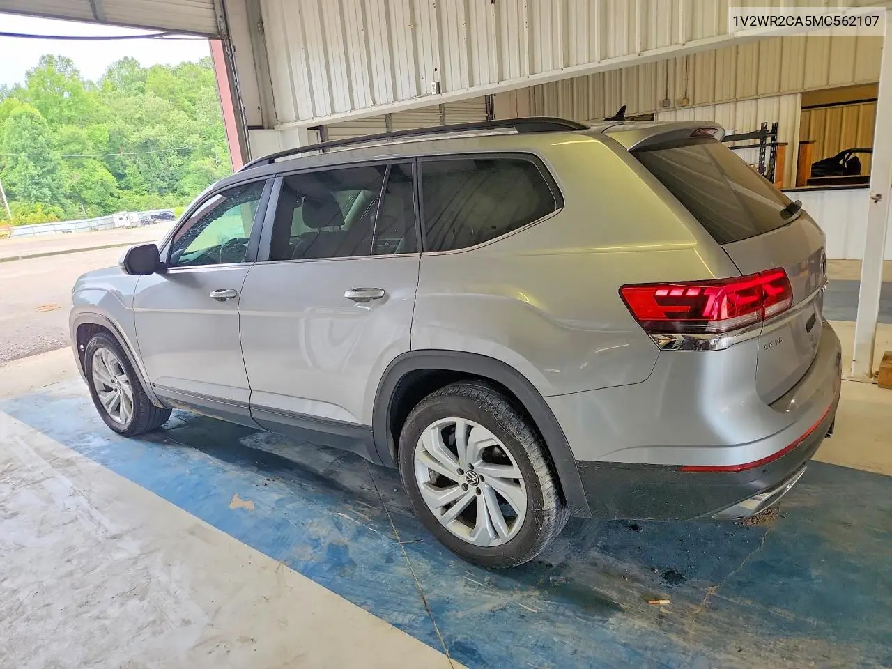 2021 Volkswagen Atlas Se VIN: 1V2WR2CA5MC562107 Lot: 60849226