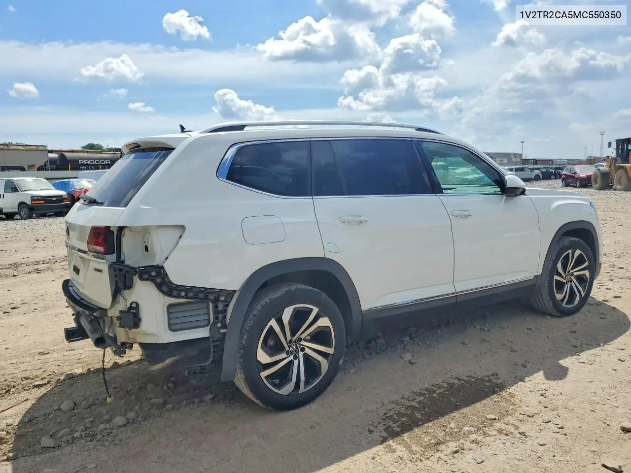 2021 Volkswagen Atlas VIN: 1V2TR2CA5MC550350 Lot: 60918876