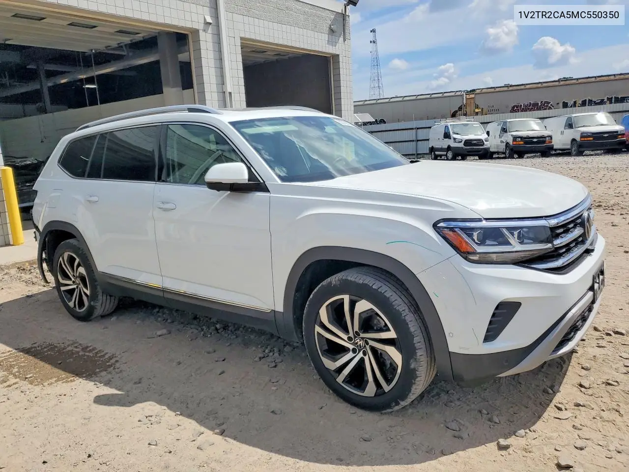 2021 Volkswagen Atlas VIN: 1V2TR2CA5MC550350 Lot: 60918876