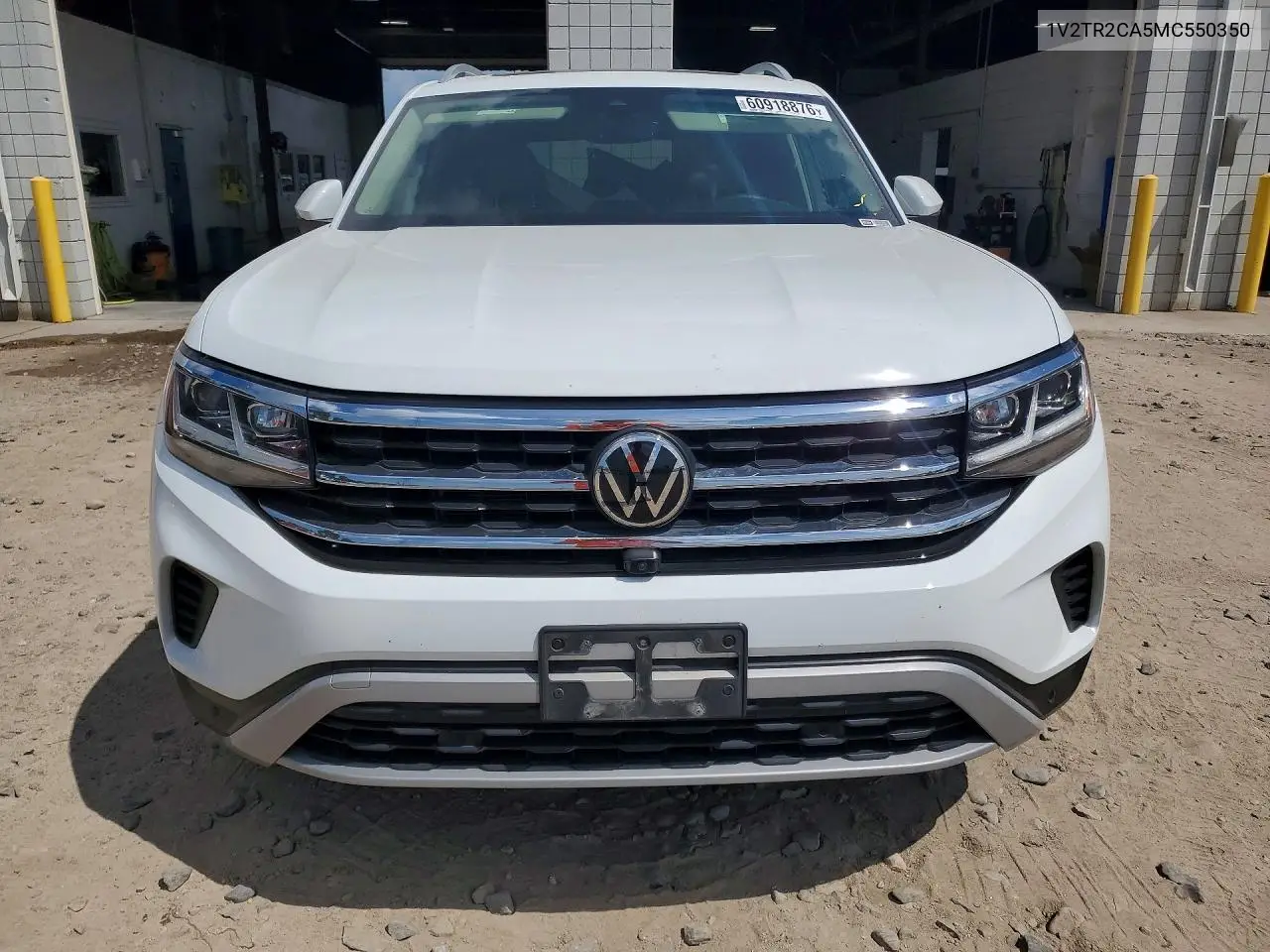 2021 Volkswagen Atlas VIN: 1V2TR2CA5MC550350 Lot: 60918876