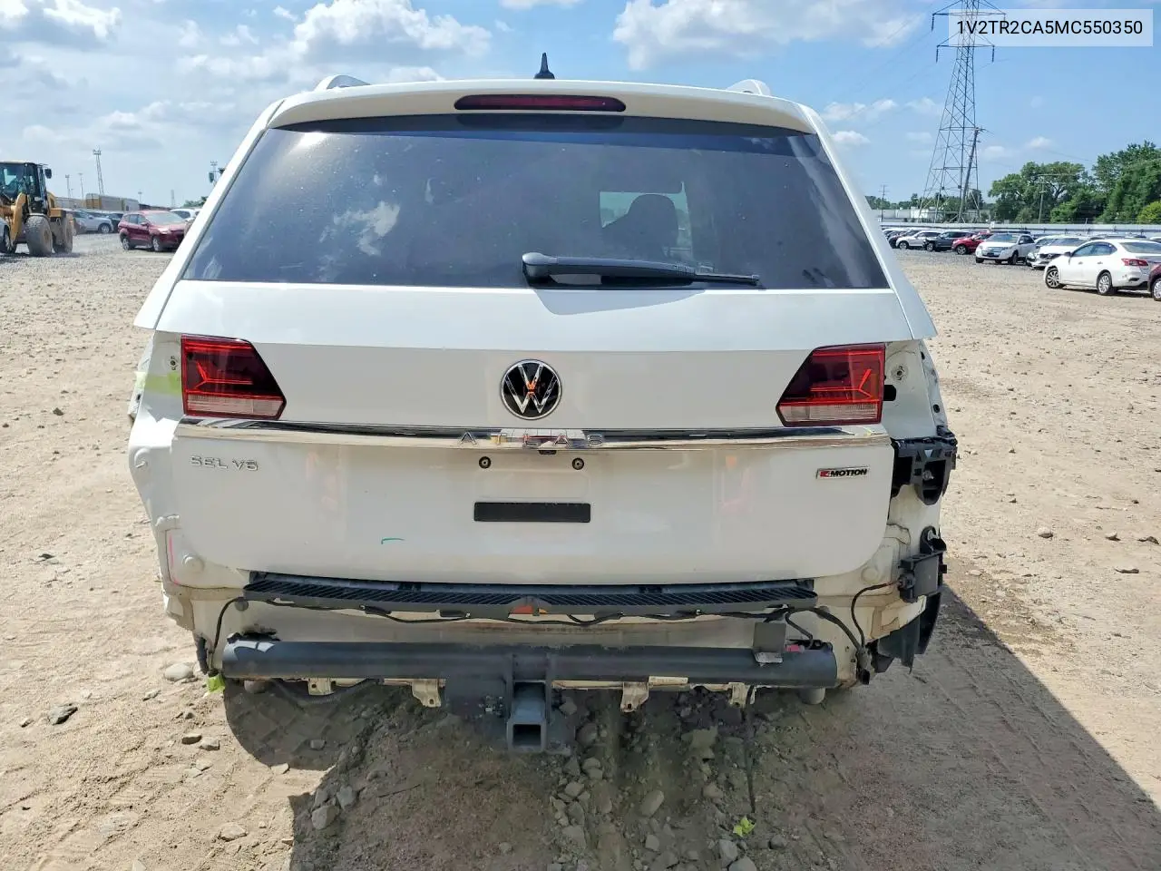 2021 Volkswagen Atlas VIN: 1V2TR2CA5MC550350 Lot: 60918876
