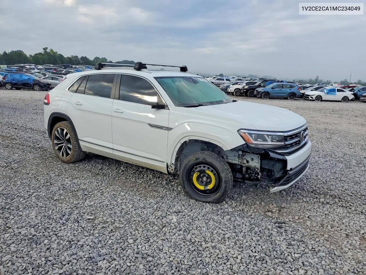 2021 Volkswagen Atlas Cross Sport Sel R-Line VIN: 1V2CE2CA1MC234049 Lot: 60929546