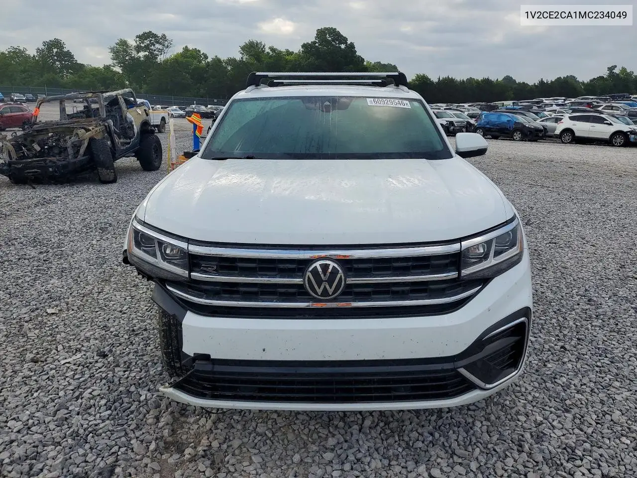2021 Volkswagen Atlas Cross Sport Sel R-Line VIN: 1V2CE2CA1MC234049 Lot: 60929546