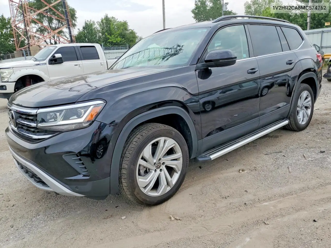 2021 Volkswagen Atlas Se VIN: 1V2HR2CA8MC574762 Lot: 60946046