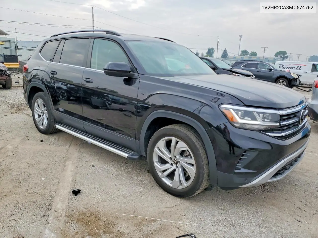 2021 Volkswagen Atlas Se VIN: 1V2HR2CA8MC574762 Lot: 60946046