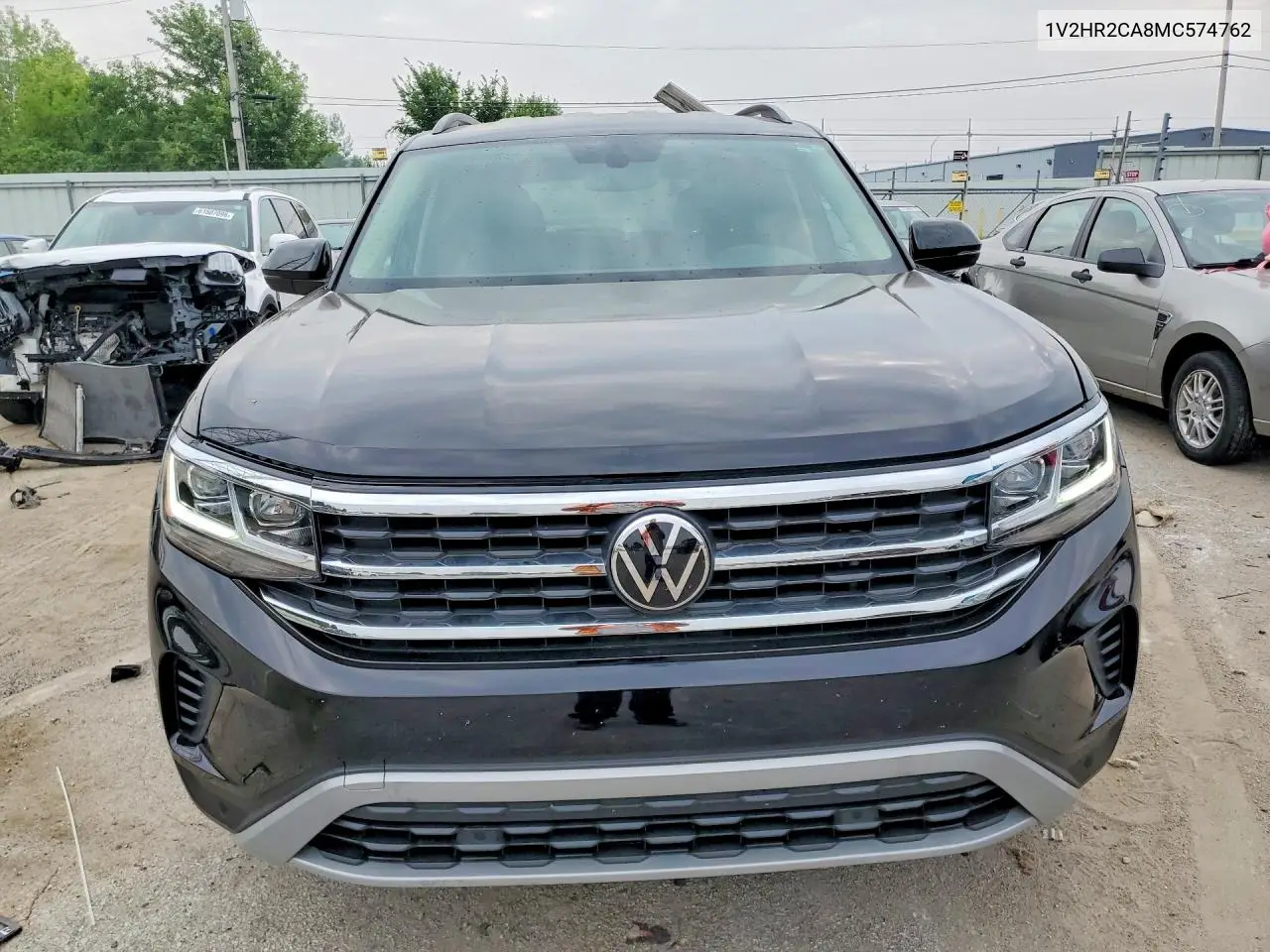 2021 Volkswagen Atlas Se VIN: 1V2HR2CA8MC574762 Lot: 60946046