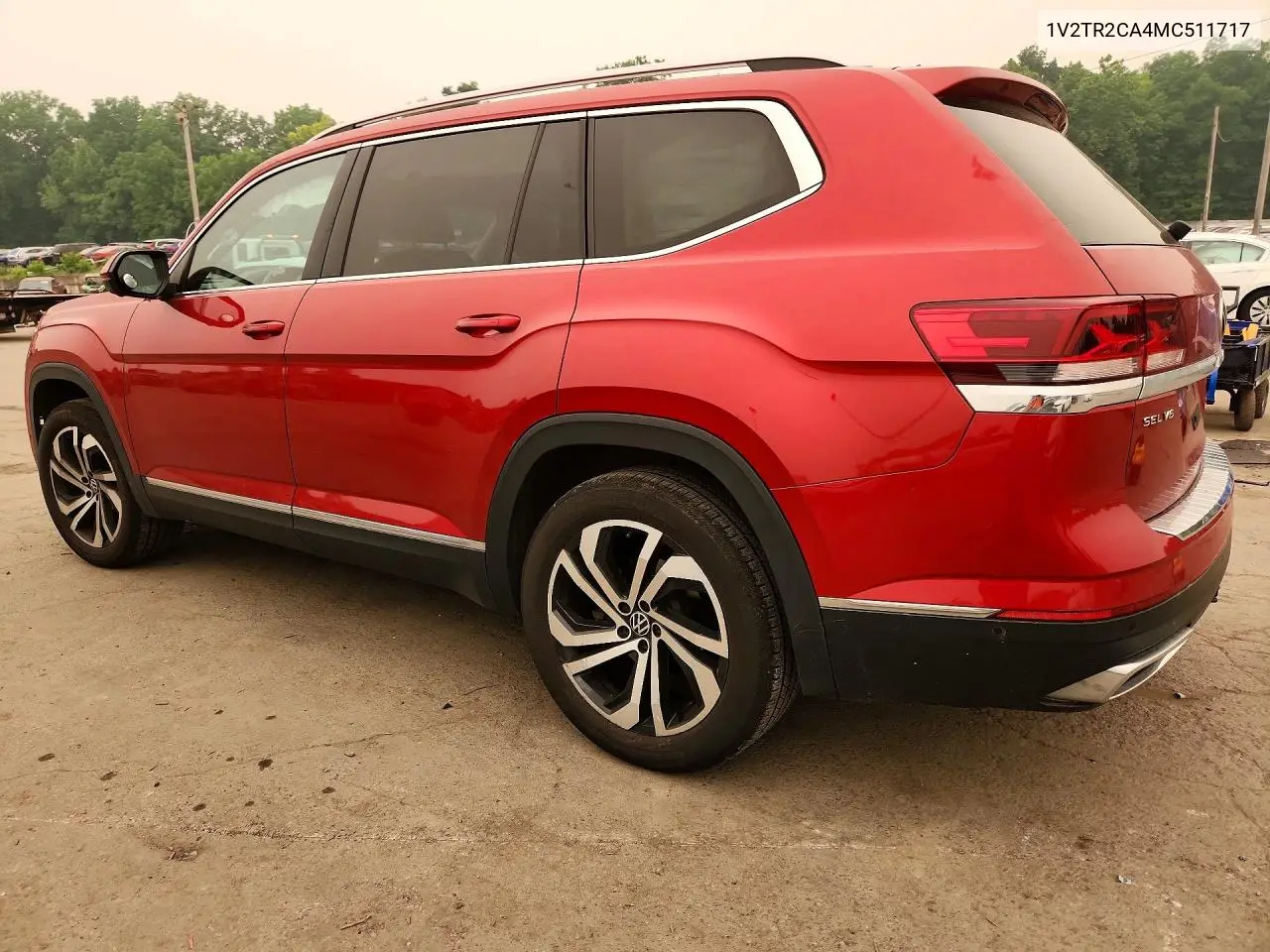 2021 Volkswagen Atlas Sel Premium VIN: 1V2TR2CA4MC511717 Lot: 61080946
