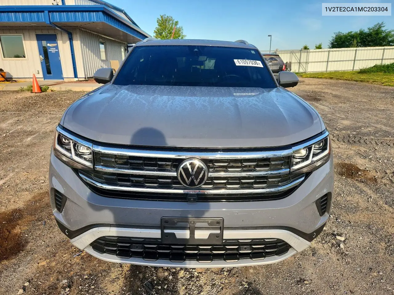 2021 Volkswagen Atlas Cross Sport Sel Premium VIN: 1V2TE2CA1MC203304 Lot: 61097036