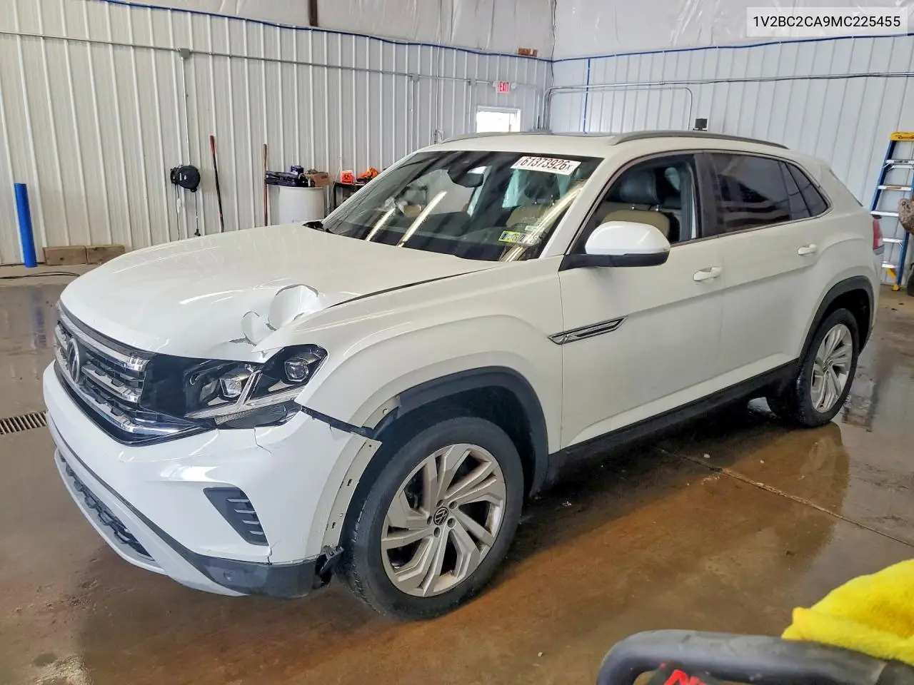 2021 Volkswagen Atlas Cross Sport Sel VIN: 1V2BC2CA9MC225455 Lot: 61373926