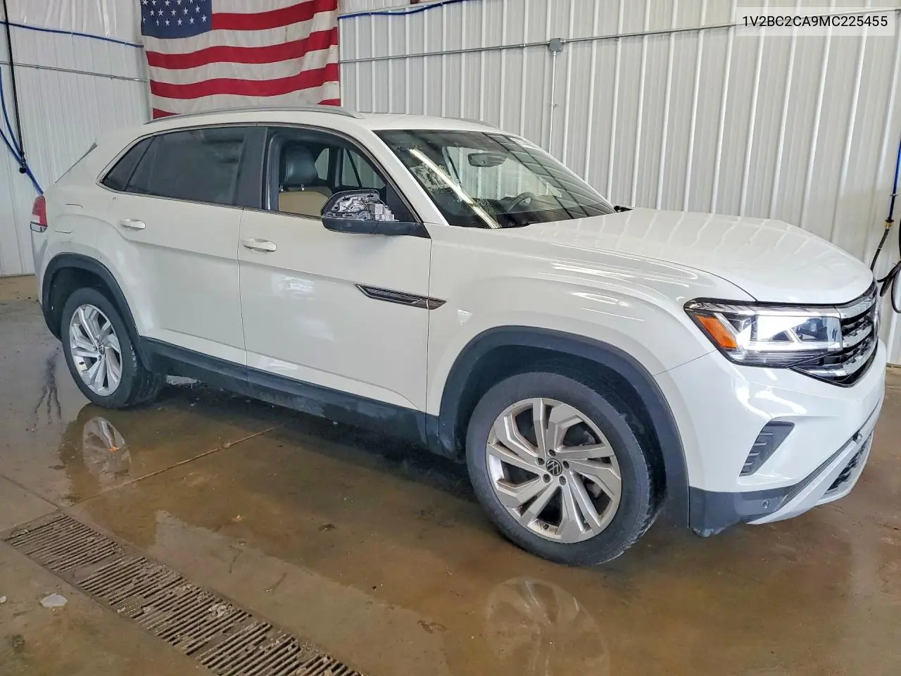 2021 Volkswagen Atlas Cross Sport Sel VIN: 1V2BC2CA9MC225455 Lot: 61373926