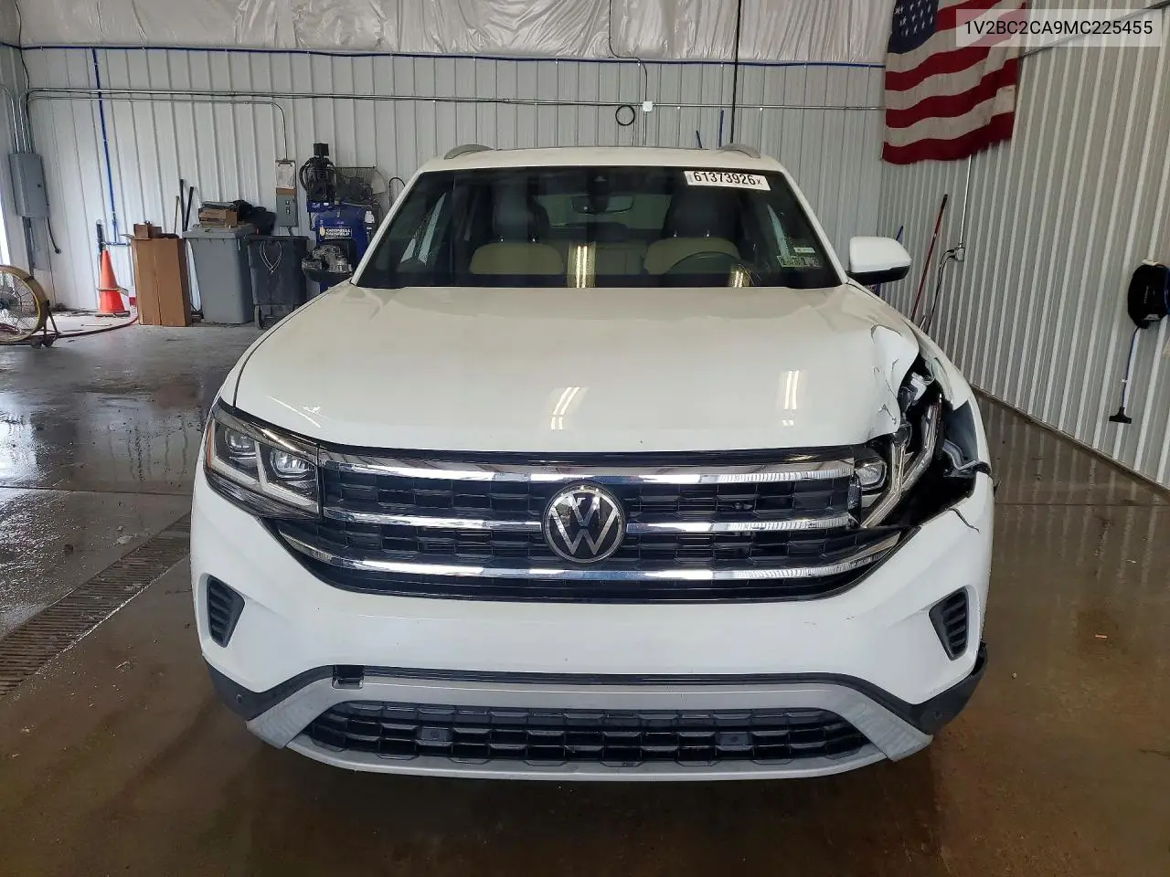 2021 Volkswagen Atlas Cross Sport Sel VIN: 1V2BC2CA9MC225455 Lot: 61373926
