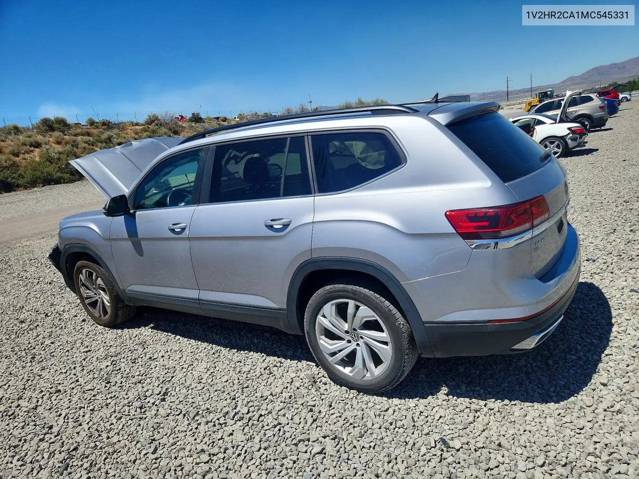 2021 Volkswagen Atlas Se VIN: 1V2HR2CA1MC545331 Lot: 61594526