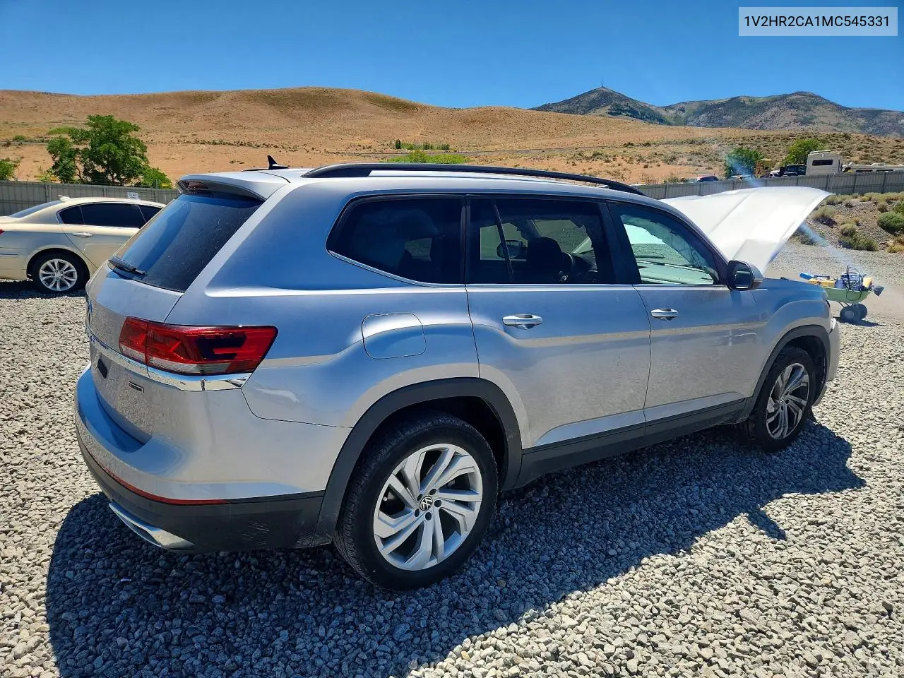 2021 Volkswagen Atlas Se VIN: 1V2HR2CA1MC545331 Lot: 61594526