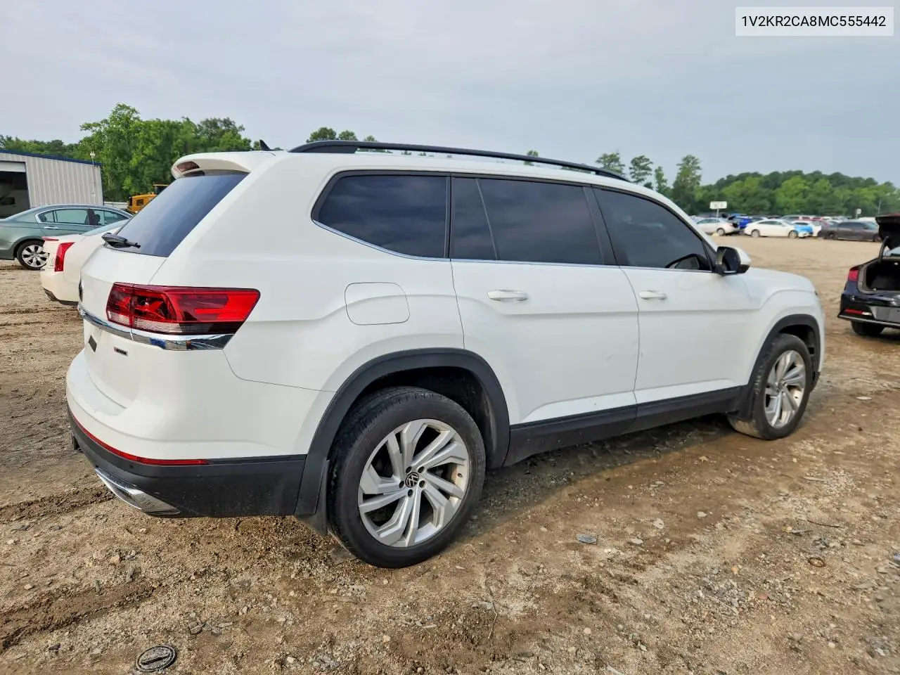 2021 Volkswagen Atlas Se VIN: 1V2KR2CA8MC555442 Lot: 61699166