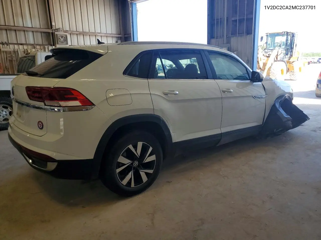 2021 Volkswagen Atlas Cross Sport Se VIN: 1V2DC2CA2MC237701 Lot: 61725416