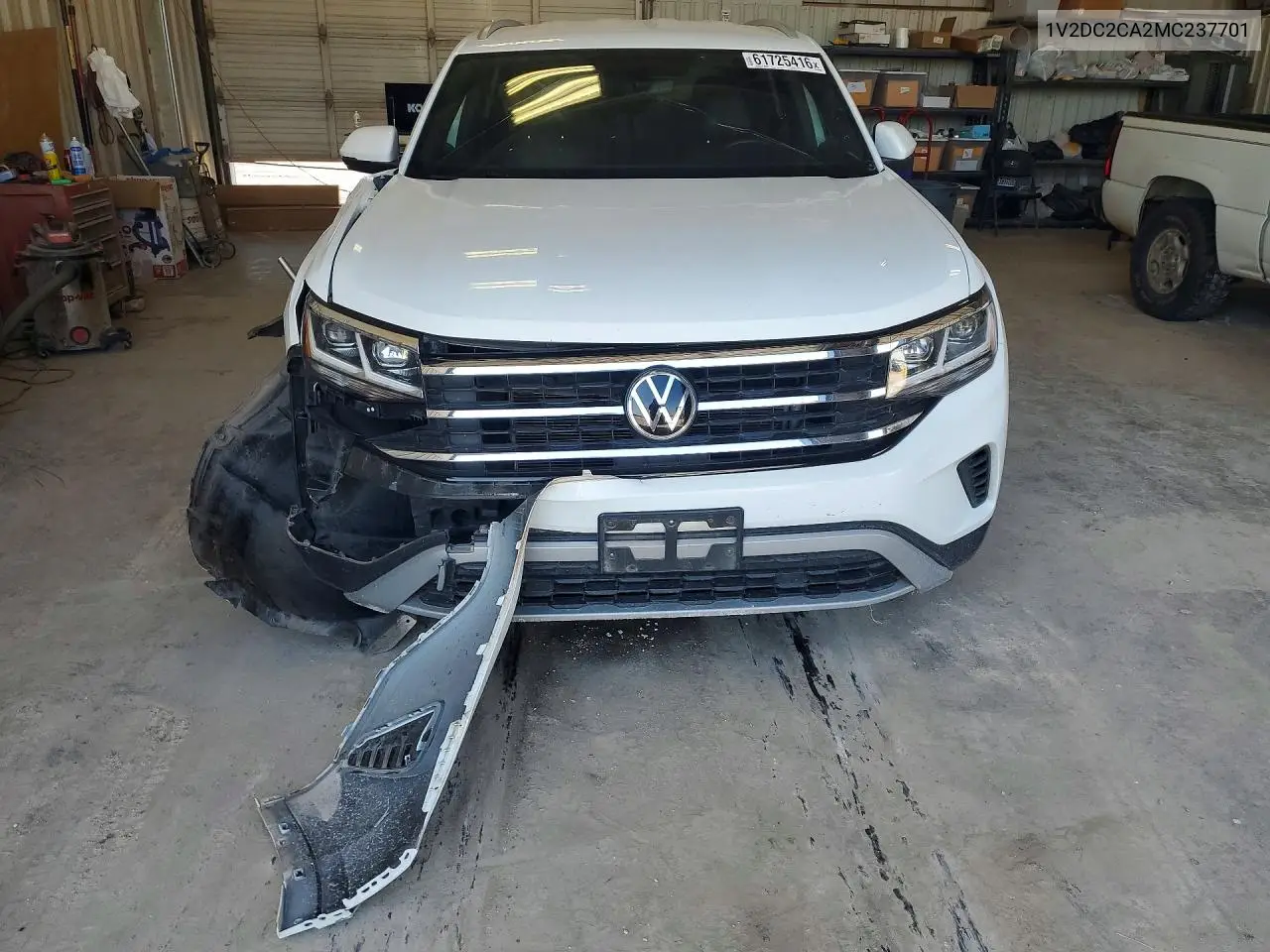 2021 Volkswagen Atlas Cross Sport Se VIN: 1V2DC2CA2MC237701 Lot: 61725416
