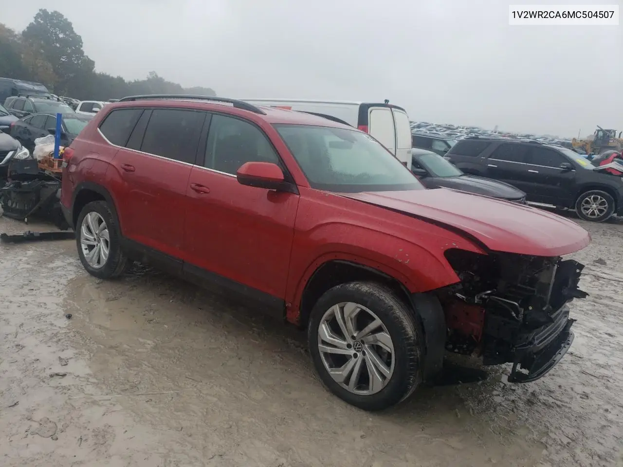 1V2WR2CA6MC504507 2021 Volkswagen Atlas Se