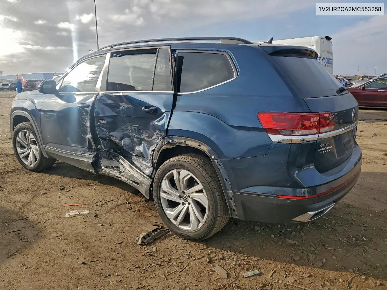 1V2HR2CA2MC553258 2021 Volkswagen Atlas Se