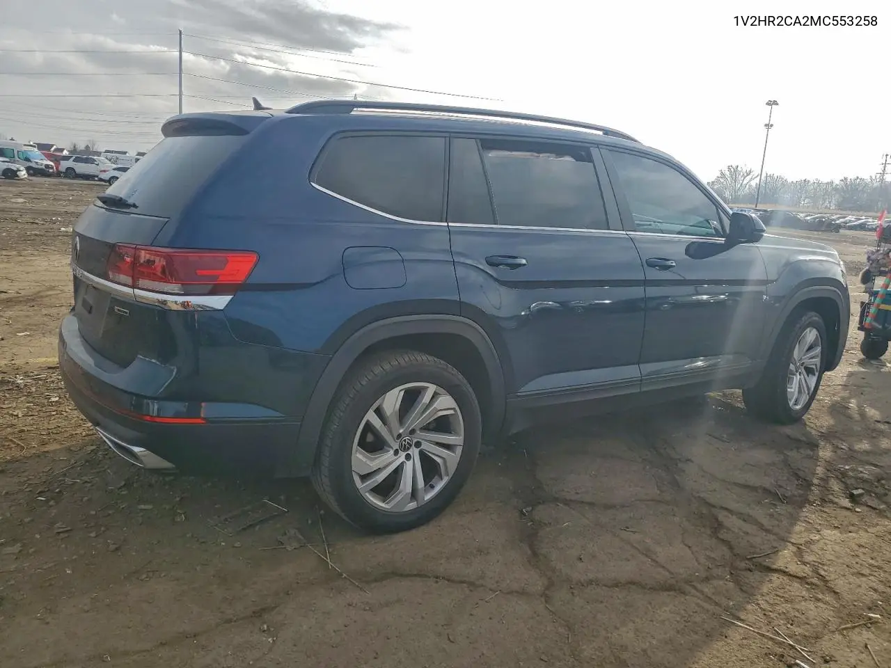 1V2HR2CA2MC553258 2021 Volkswagen Atlas Se