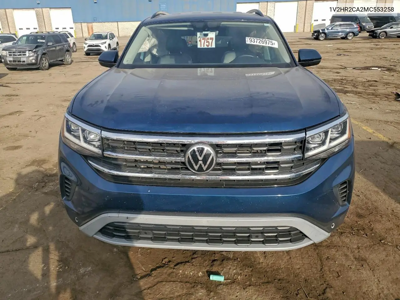 1V2HR2CA2MC553258 2021 Volkswagen Atlas Se