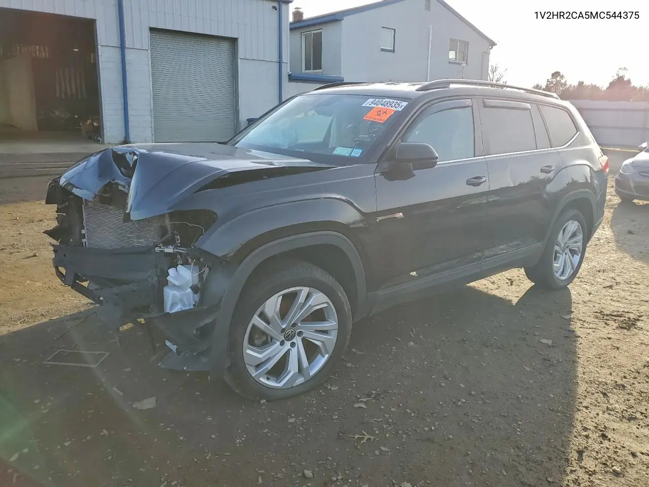 1V2HR2CA5MC544375 2021 Volkswagen Atlas Se