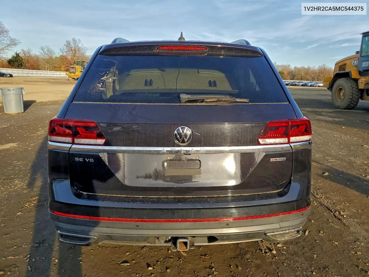 1V2HR2CA5MC544375 2021 Volkswagen Atlas Se