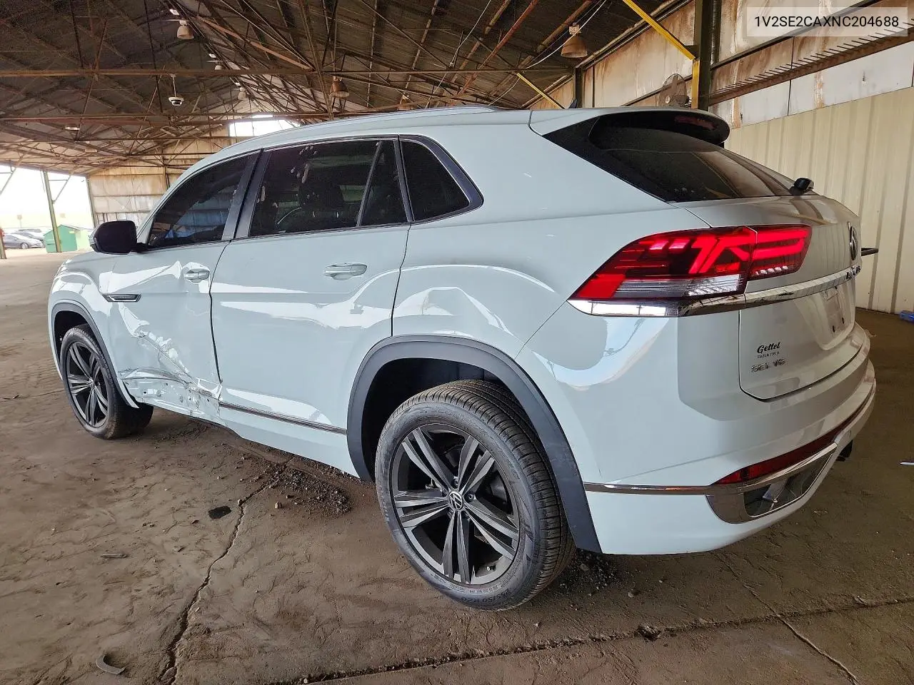 2022 Volkswagen Atlas Cross Sport Sel R-Line VIN: 1V2SE2CAXNC204688 Lot: 51886366