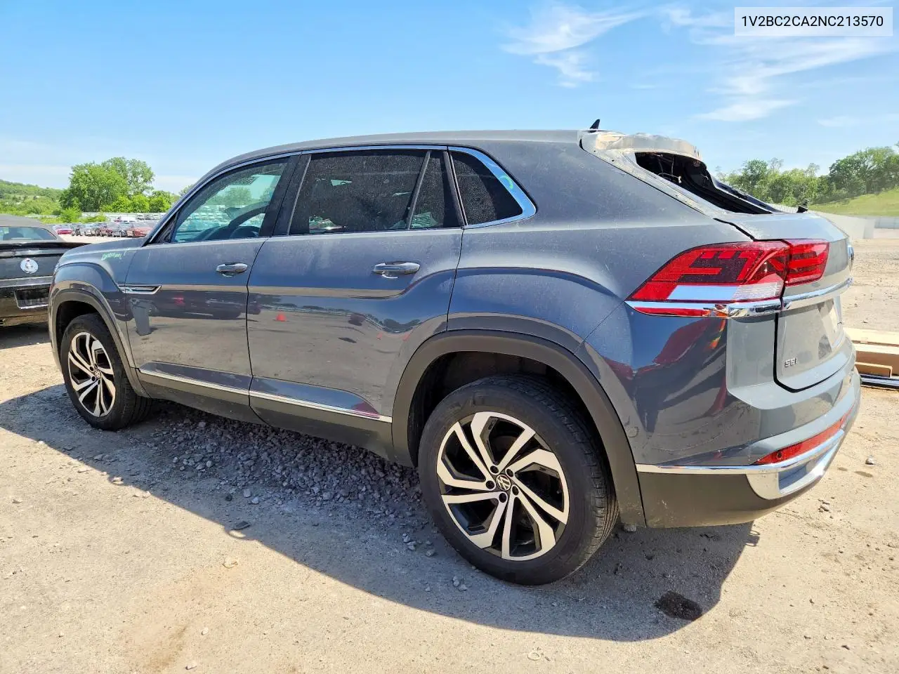2022 Volkswagen Atlas Sel VIN: 1V2BC2CA2NC213570 Lot: 53669386