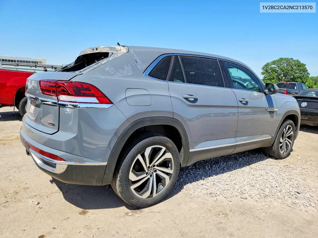 2022 Volkswagen Atlas Sel VIN: 1V2BC2CA2NC213570 Lot: 53669386
