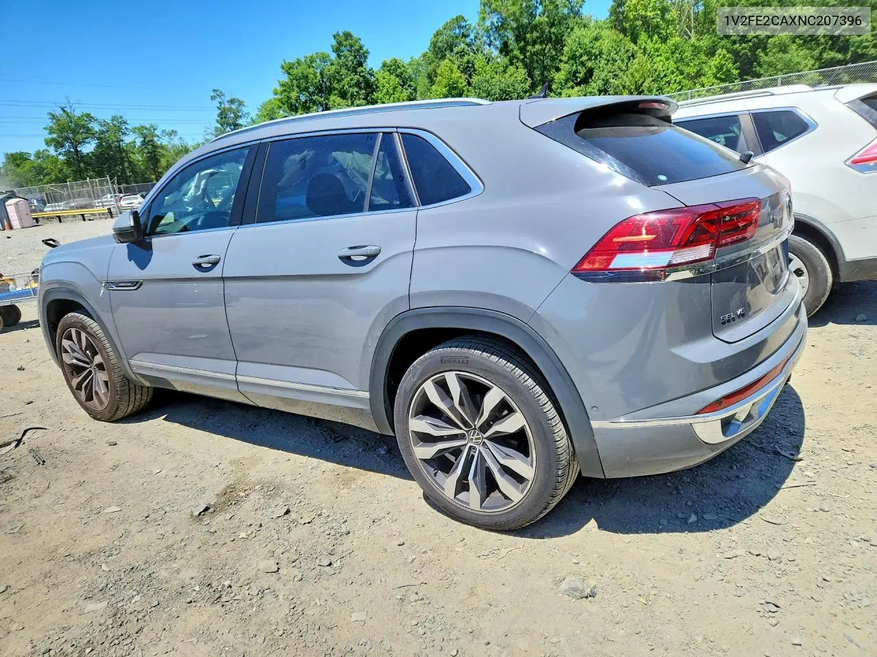 2022 Volkswagen Atlas Cross Sport Sel Premium R-Line VIN: 1V2FE2CAXNC207396 Lot: 55852946