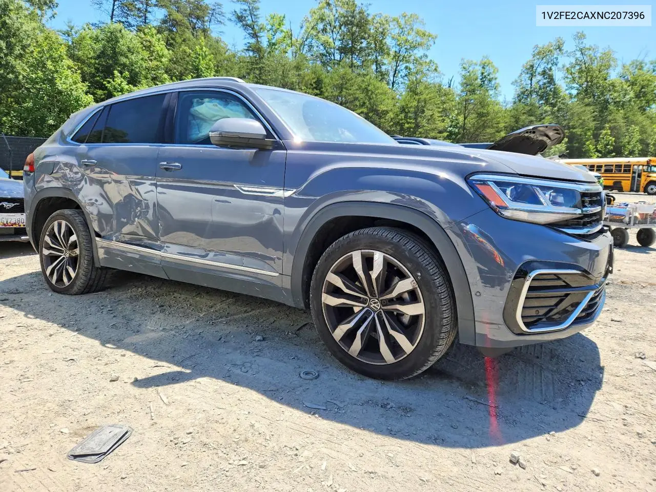 2022 Volkswagen Atlas Cross Sport Sel Premium R-Line VIN: 1V2FE2CAXNC207396 Lot: 55852946