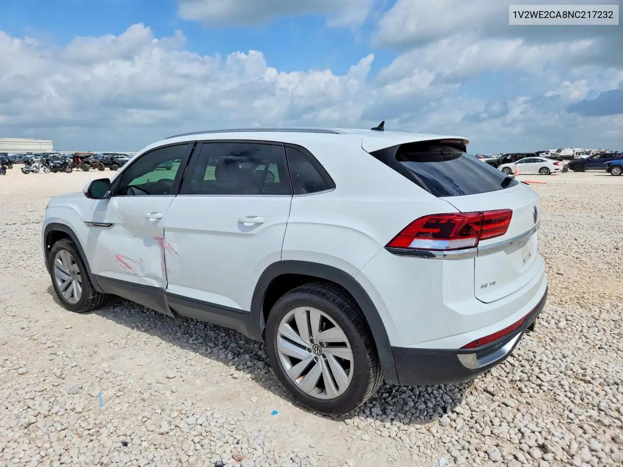 2022 Volkswagen Atlas Cross Sport Se VIN: 1V2WE2CA8NC217232 Lot: 56606606