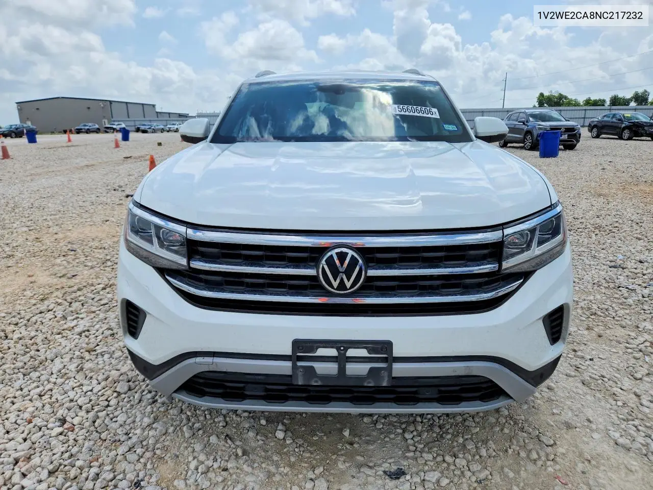 2022 Volkswagen Atlas Cross Sport Se VIN: 1V2WE2CA8NC217232 Lot: 56606606