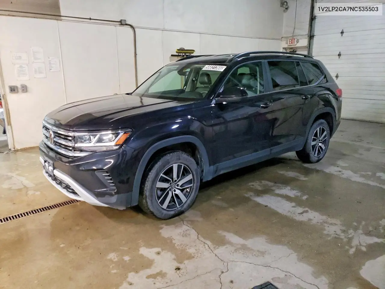 2022 Volkswagen Atlas Se VIN: 1V2LP2CA7NC535503 Lot: 56831366