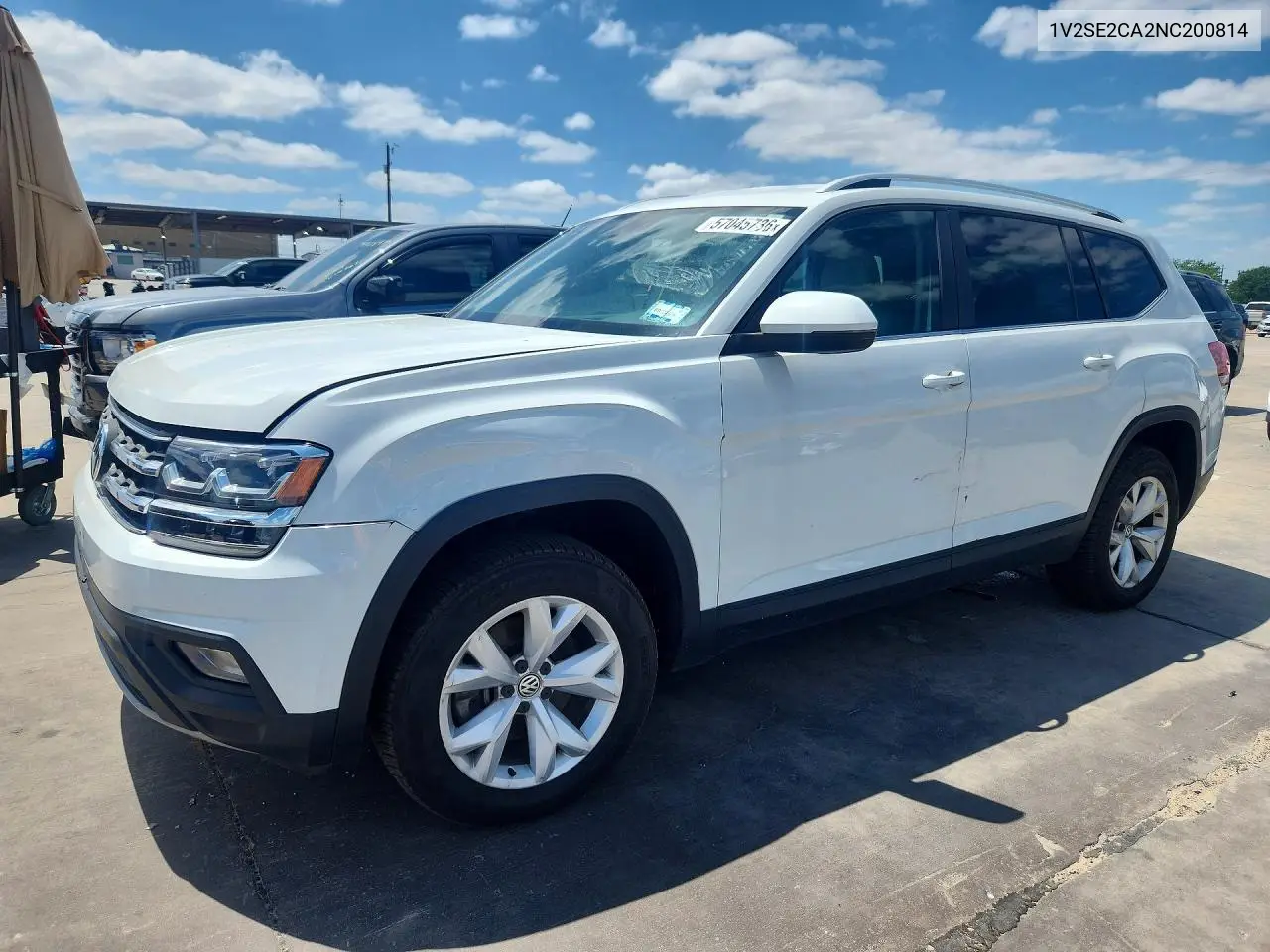 2022 Volkswagen Atlas Cross Sport Sel R-Line VIN: 1V2KR2CA7JC572406 Lot: 57045736