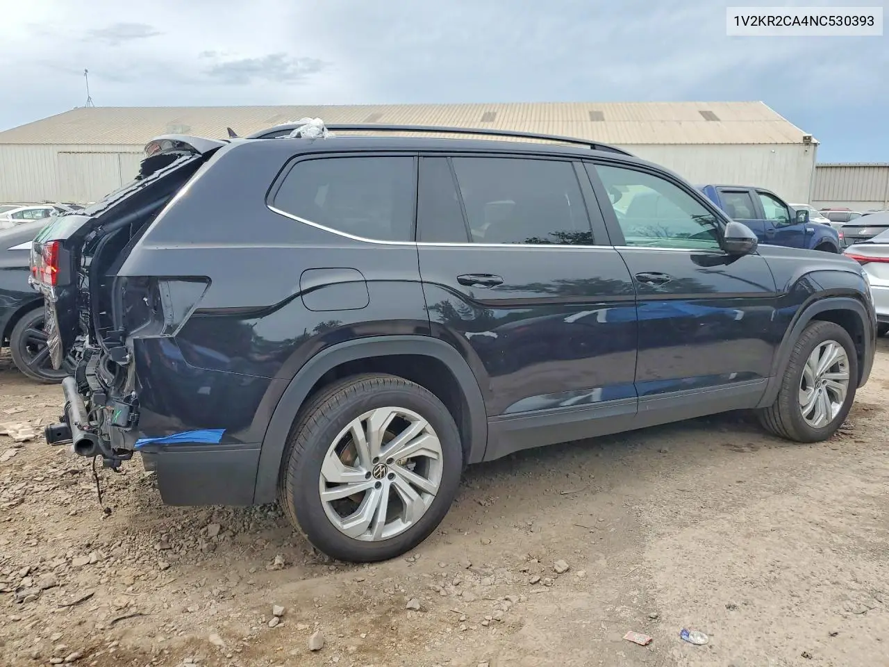 2022 Volkswagen Atlas Se VIN: 1V2KR2CA4NC530393 Lot: 57683296