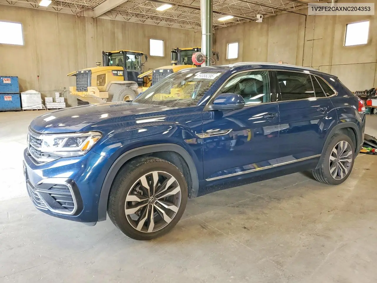 2022 Volkswagen Atlas Cross Sport Sel Premium R-Line VIN: 1V2FE2CAXNC204353 Lot: 59388296