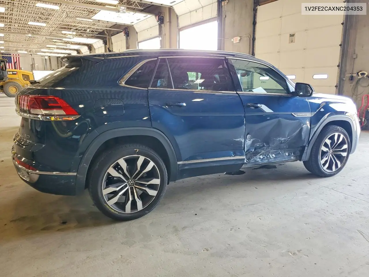 2022 Volkswagen Atlas Cross Sport Sel Premium R-Line VIN: 1V2FE2CAXNC204353 Lot: 59388296
