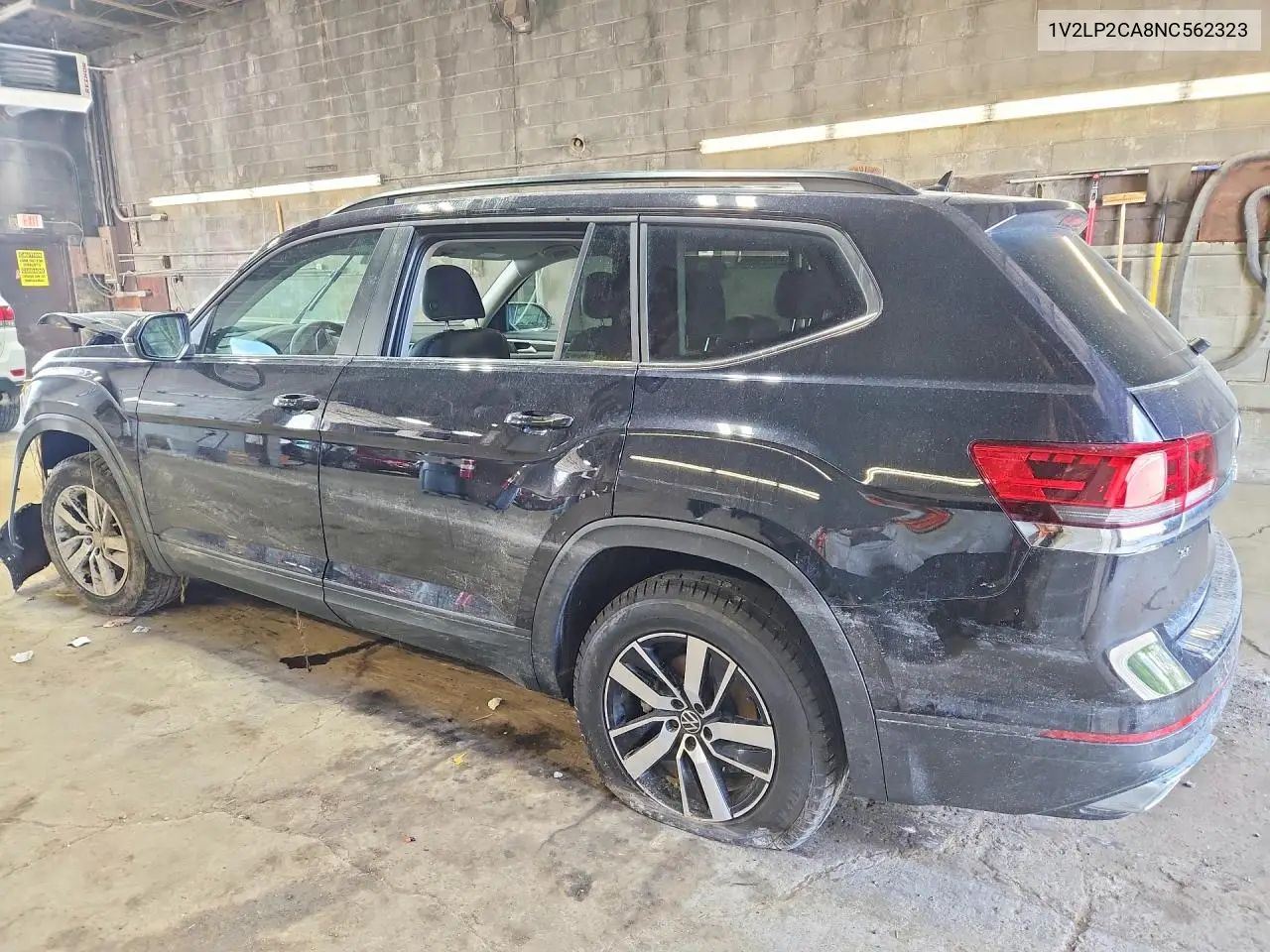 2022 Volkswagen Atlas Se VIN: 1V2LP2CA8NC562323 Lot: 59867916