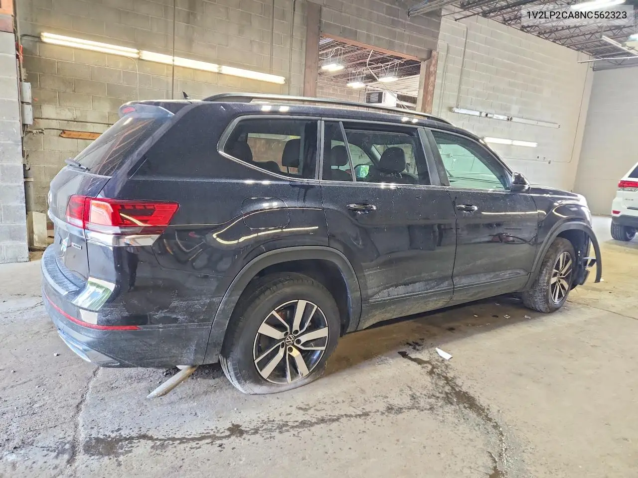 2022 Volkswagen Atlas Se VIN: 1V2LP2CA8NC562323 Lot: 59867916