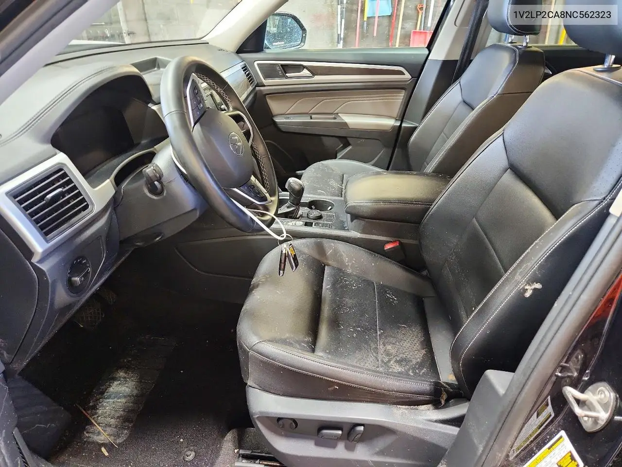 2022 Volkswagen Atlas Se VIN: 1V2LP2CA8NC562323 Lot: 59867916