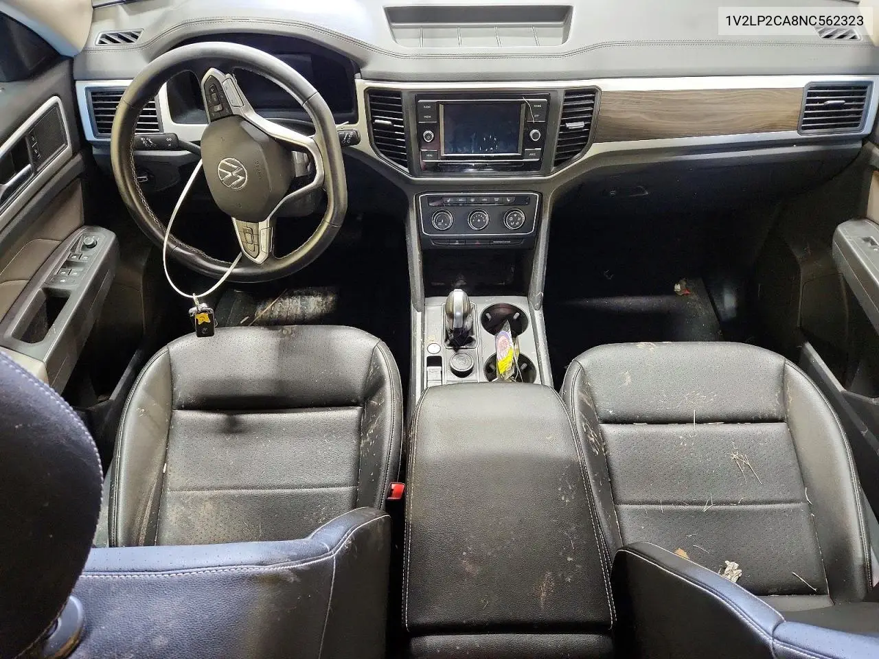 2022 Volkswagen Atlas Se VIN: 1V2LP2CA8NC562323 Lot: 59867916
